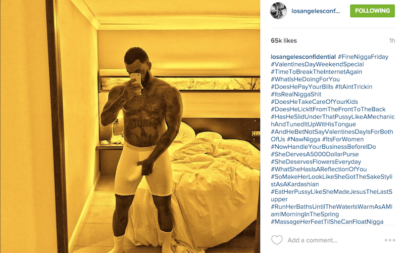 Illustration for article titled The Game Keeps Posting Pictures of His Giant Dick